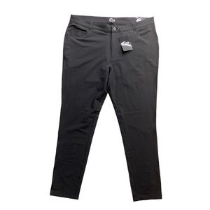 Zyia Men's XXL Black Office Chino athletic Pants Athleisure Commuter Stretch NWT